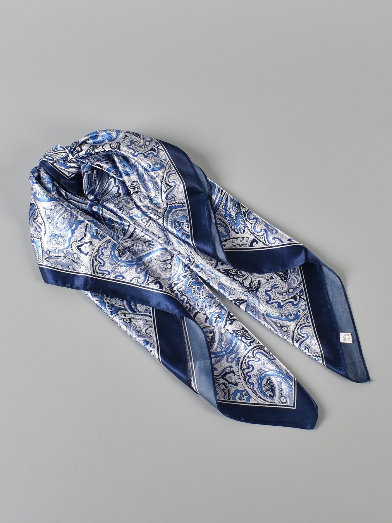 Bandana Femme Paisley - Écharpe Tête Polyvalente