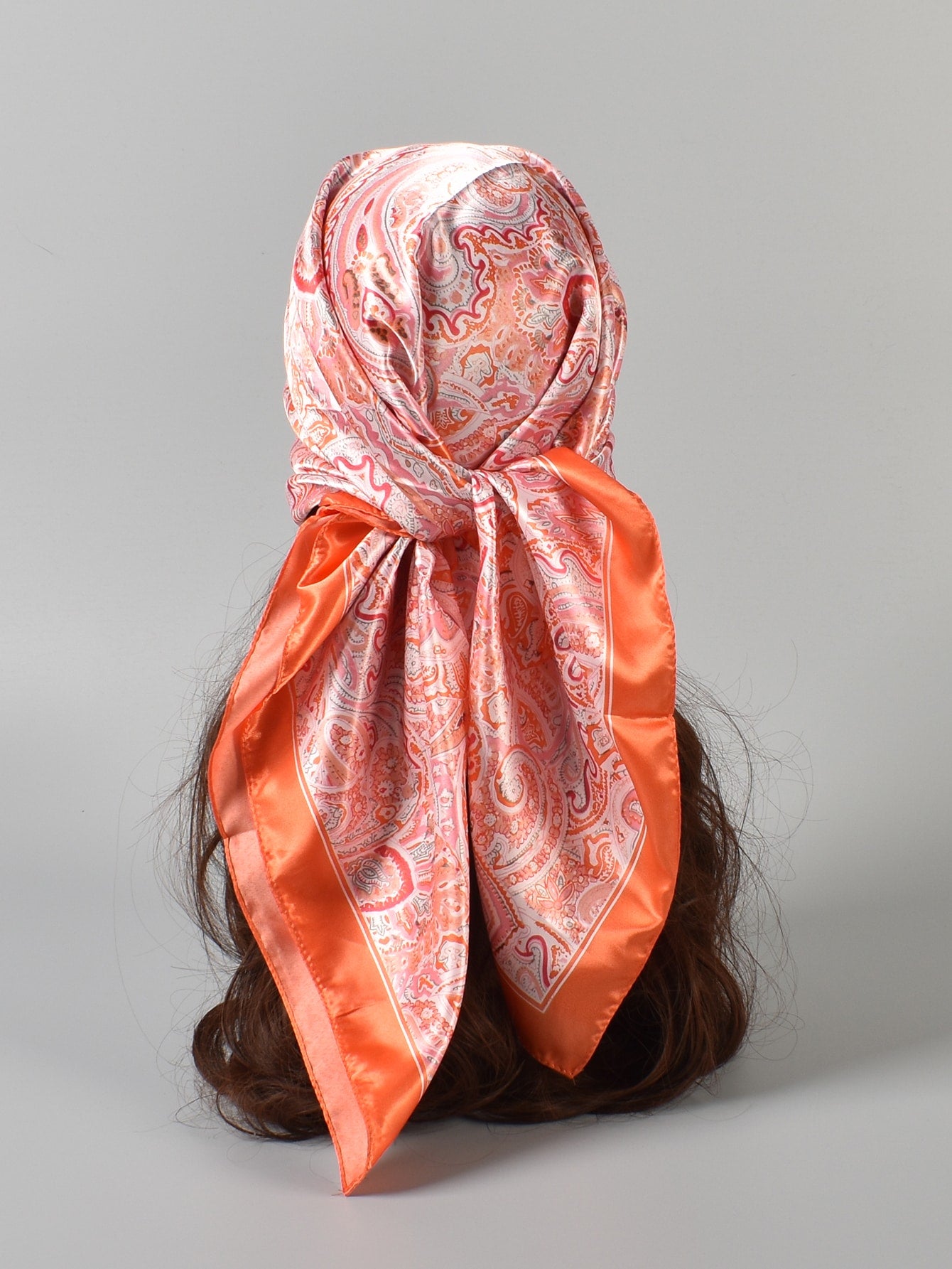 Bandana Femme Paisley - Écharpe Tête Polyvalente