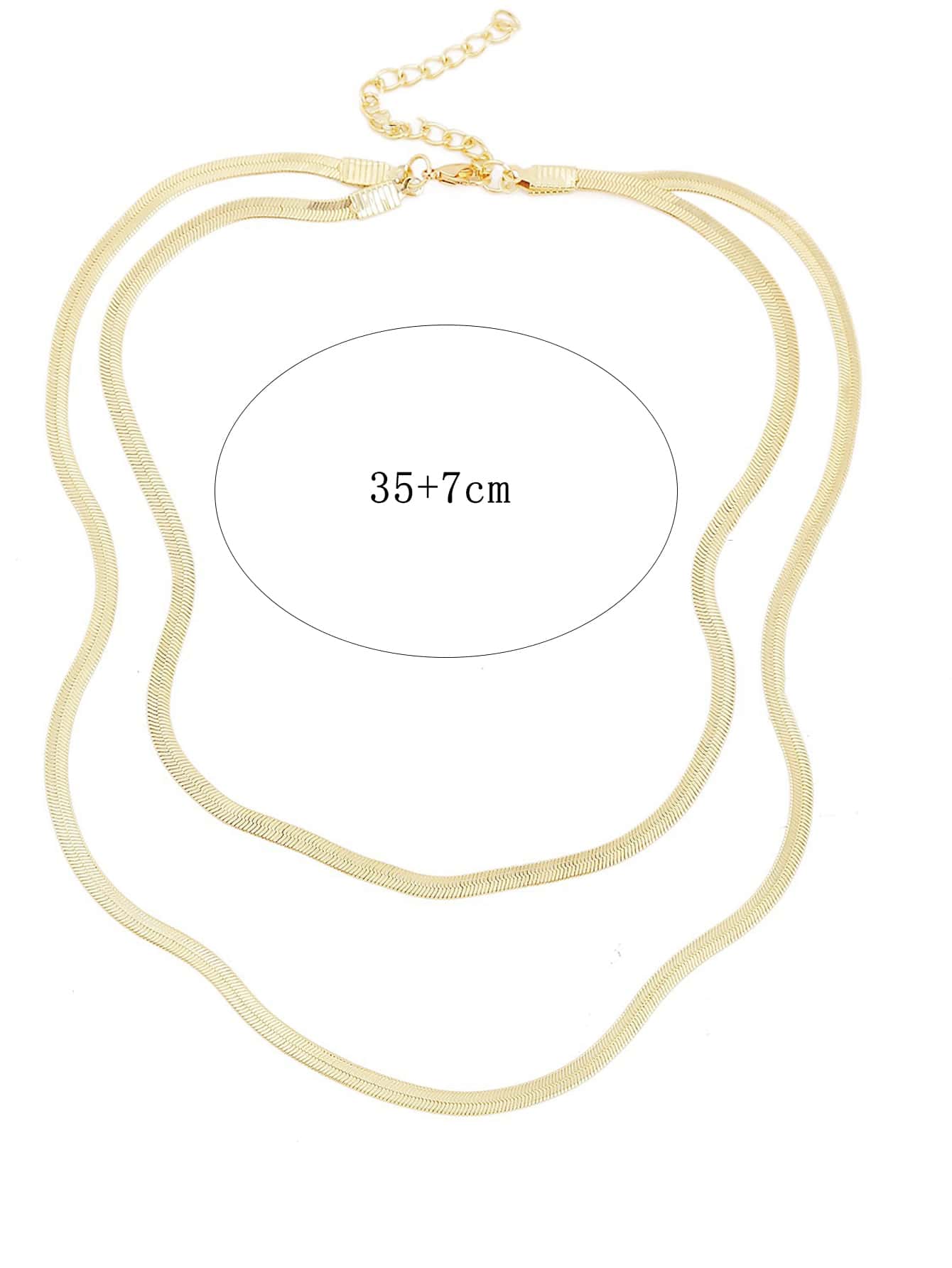 Collier Serpent Os Multicouche 17cm