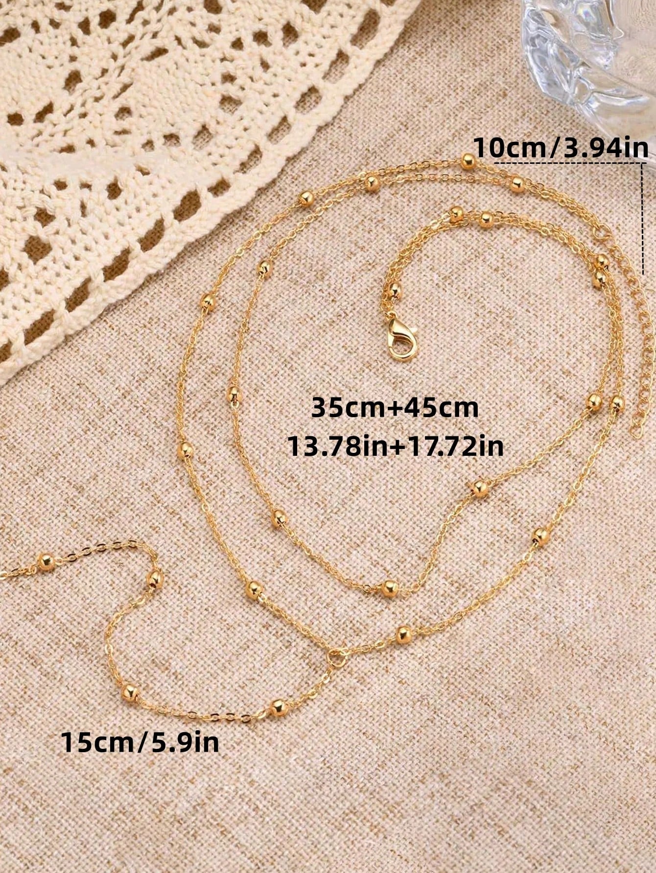 Collier pendentif boule long pour femmes