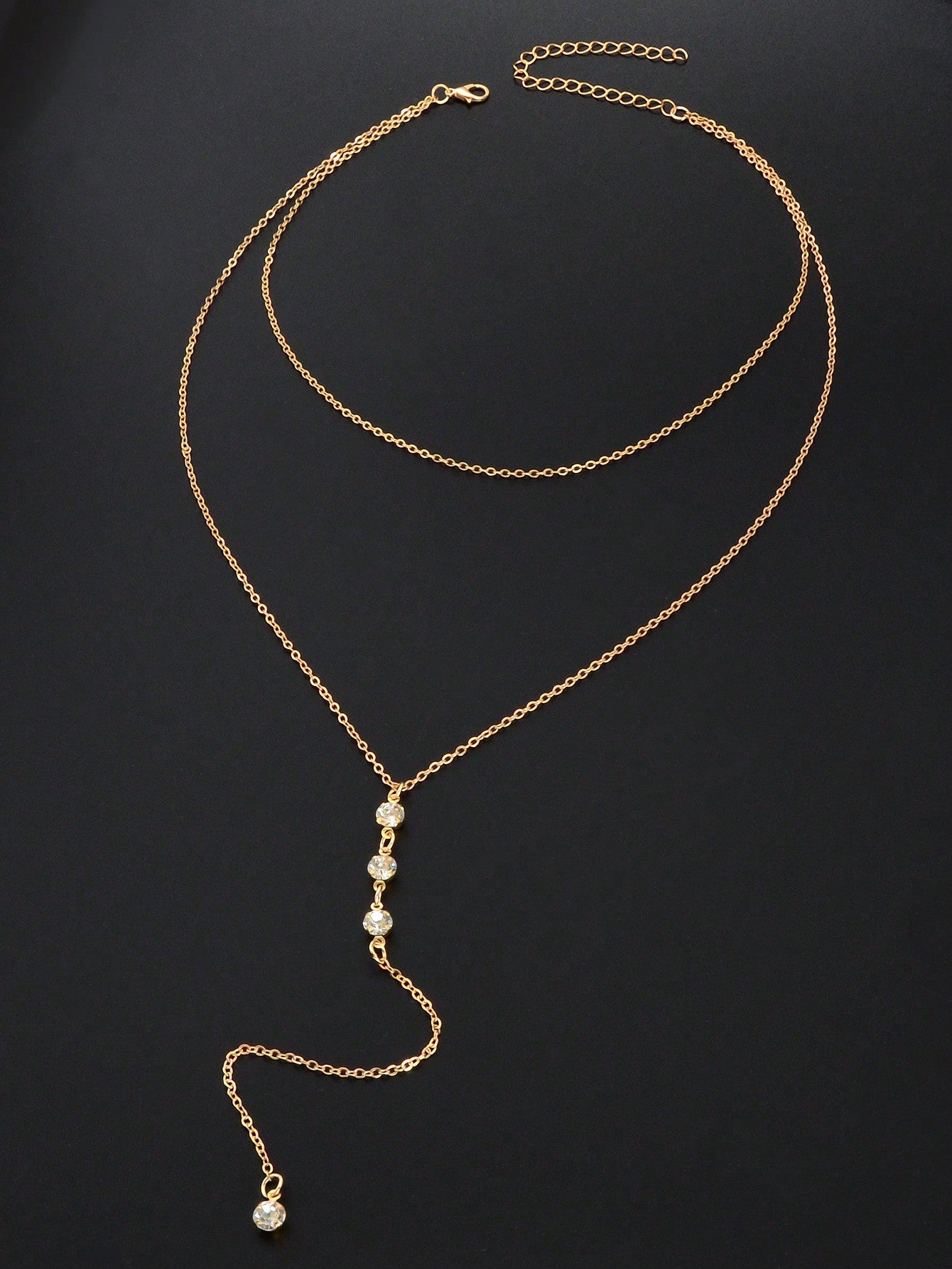 Collier strass