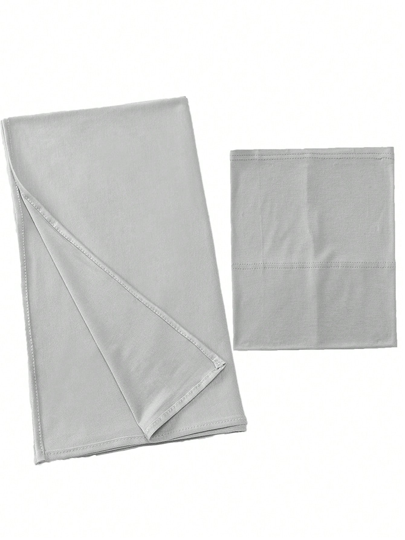 Ensemble Hijab 2 pièces - Bonnet et Foulard Modal Léger - Couleur Unie