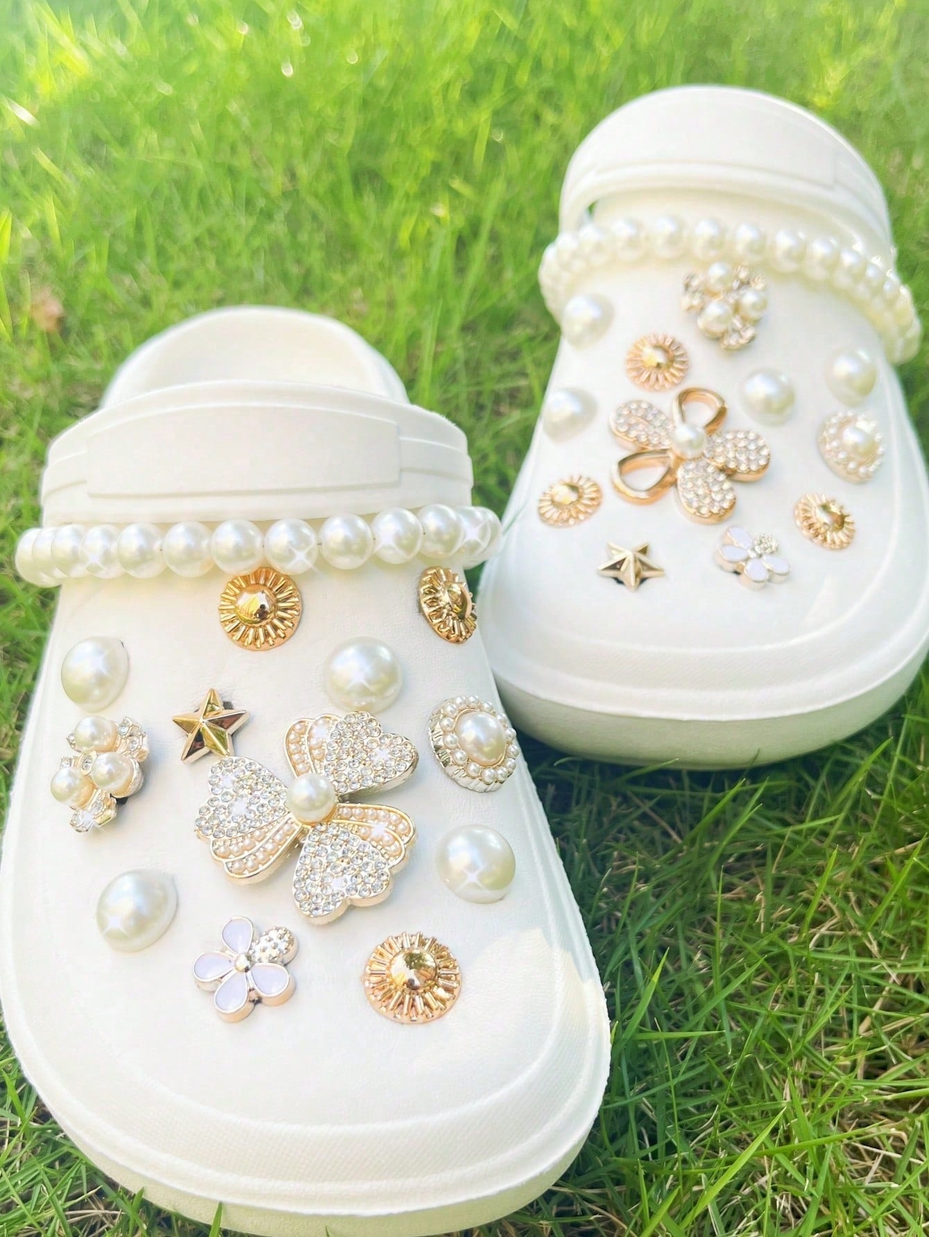 26 boutons décoratifs amovibles pour sabots DIY