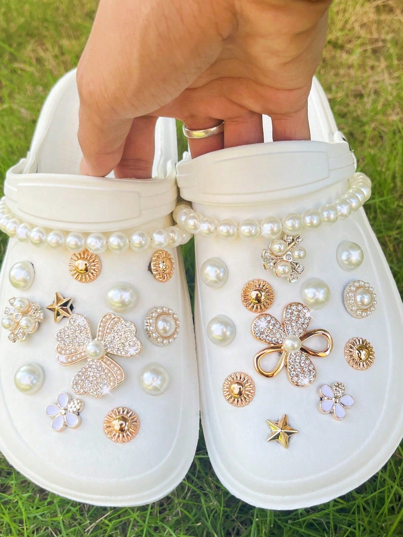 26 boutons décoratifs amovibles pour sabots DIY