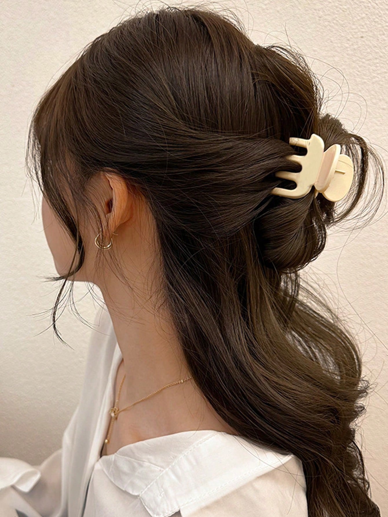 Pinces à cheveux 4 pièces - 4,5 cm - Couleurs assorties