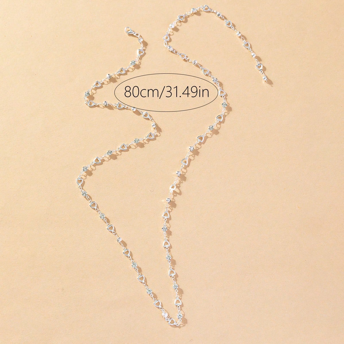 Collier long en Y doré/argenté pour femmes