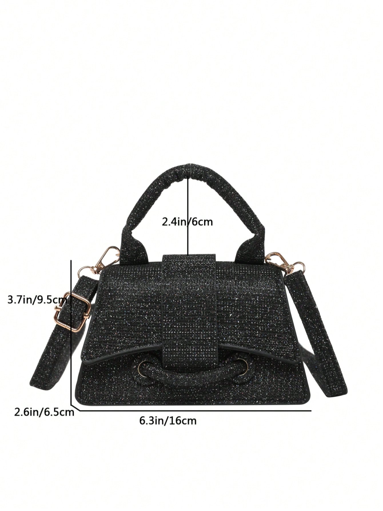 Sac à main carré mini pour femmes