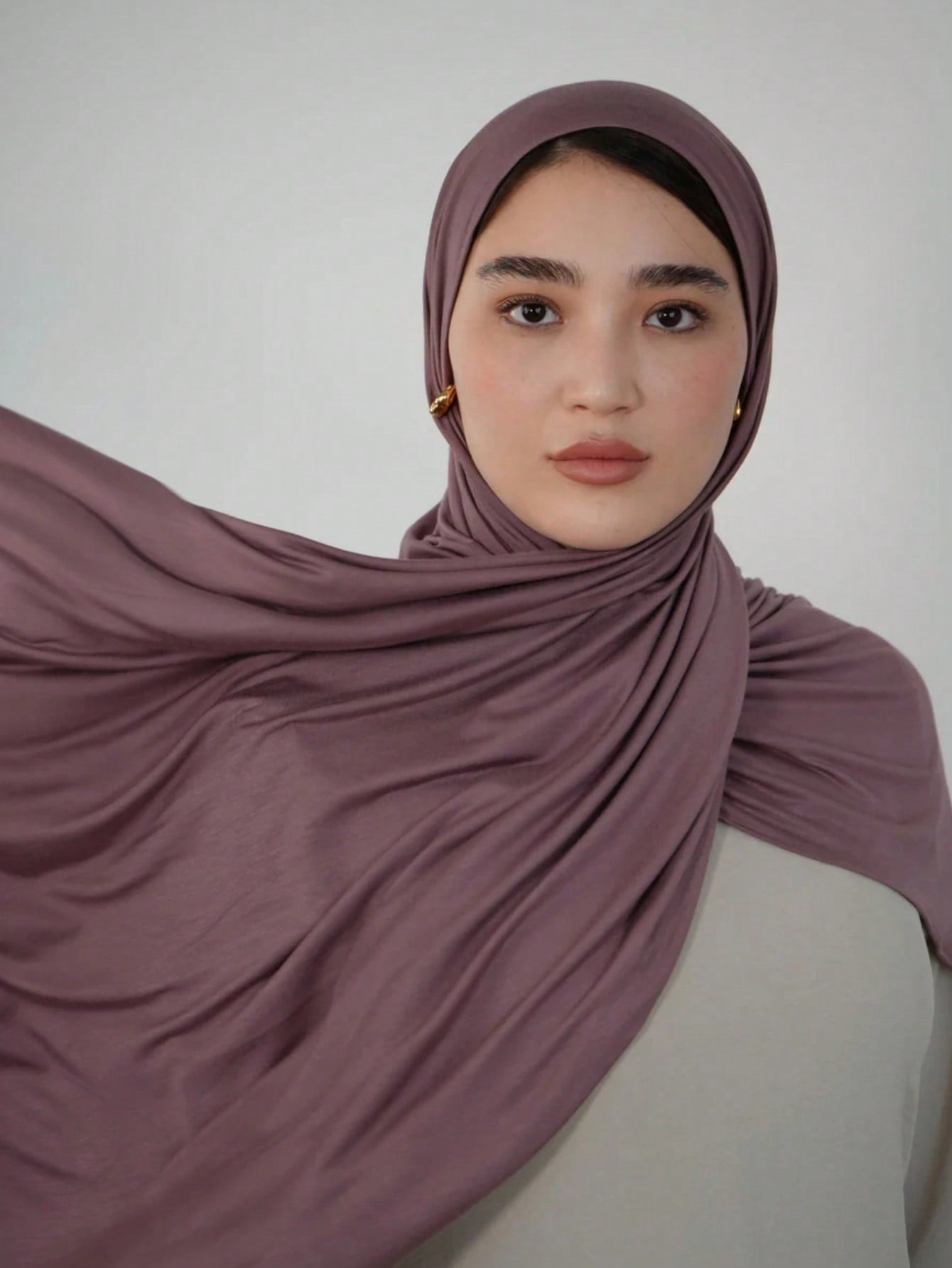 Foulard long modal unie pour femmes - Usage quotidien