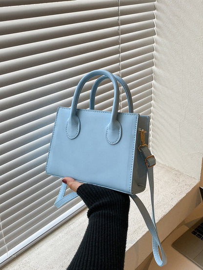 Sac carré minimaliste à double poignée