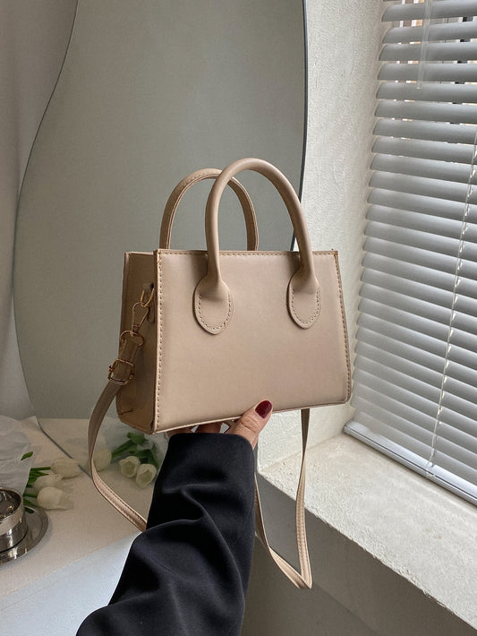 Sac carré à double poignée