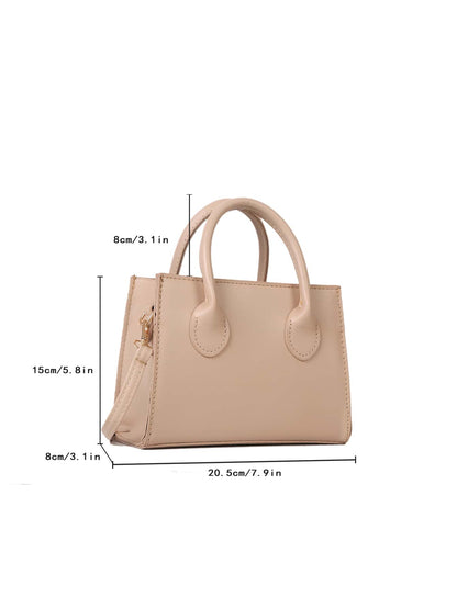 Sac carré à double poignée