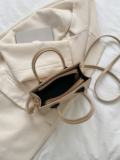 Sac carré à double poignée