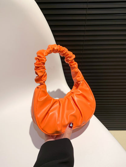 Sac à main plissé nuage femme