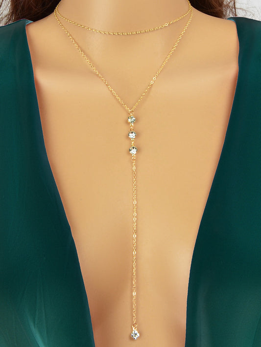 Collier strass