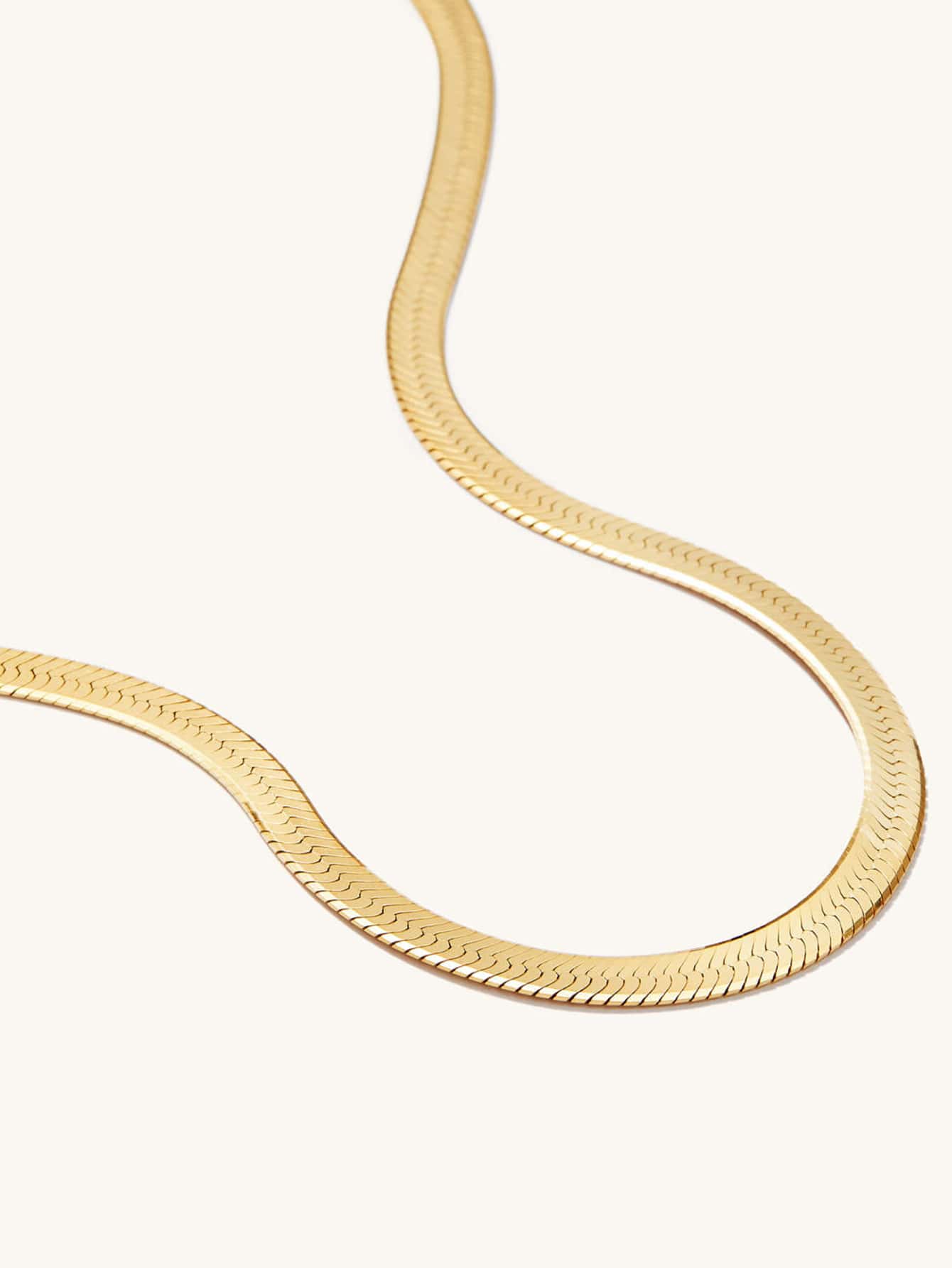 Collier Serpent Os Multicouche 17cm