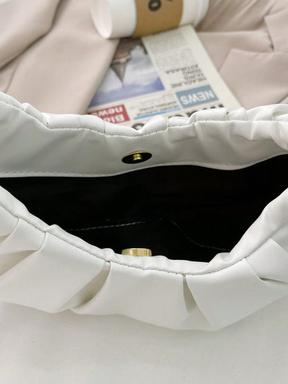 Sac à épaule femme uni avec détail nuage