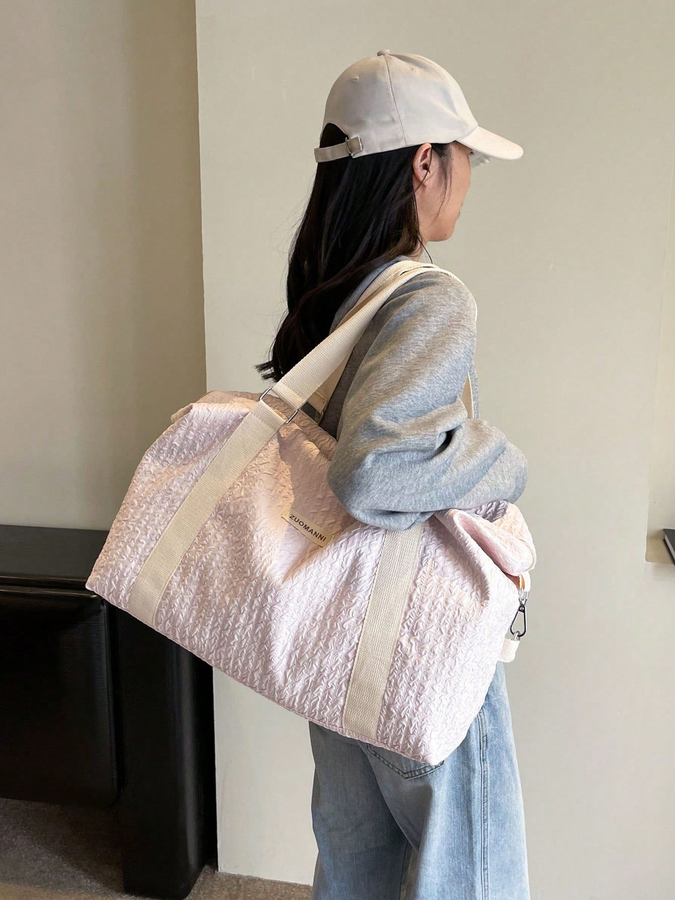 Sac de voyage pliable polyester grande capacité léger