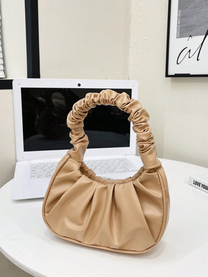 Sac à main nuage plissé pour femme