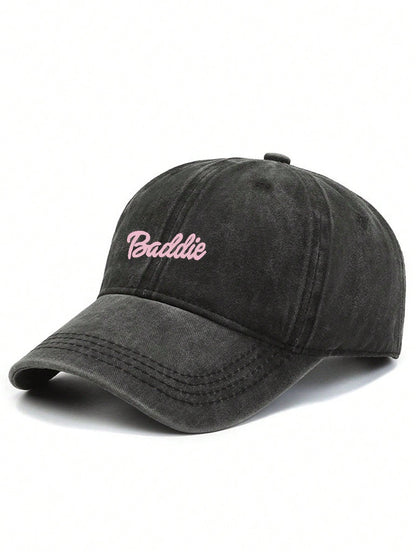 Casquette de baseball vintage pour femme, ajustable et respirante