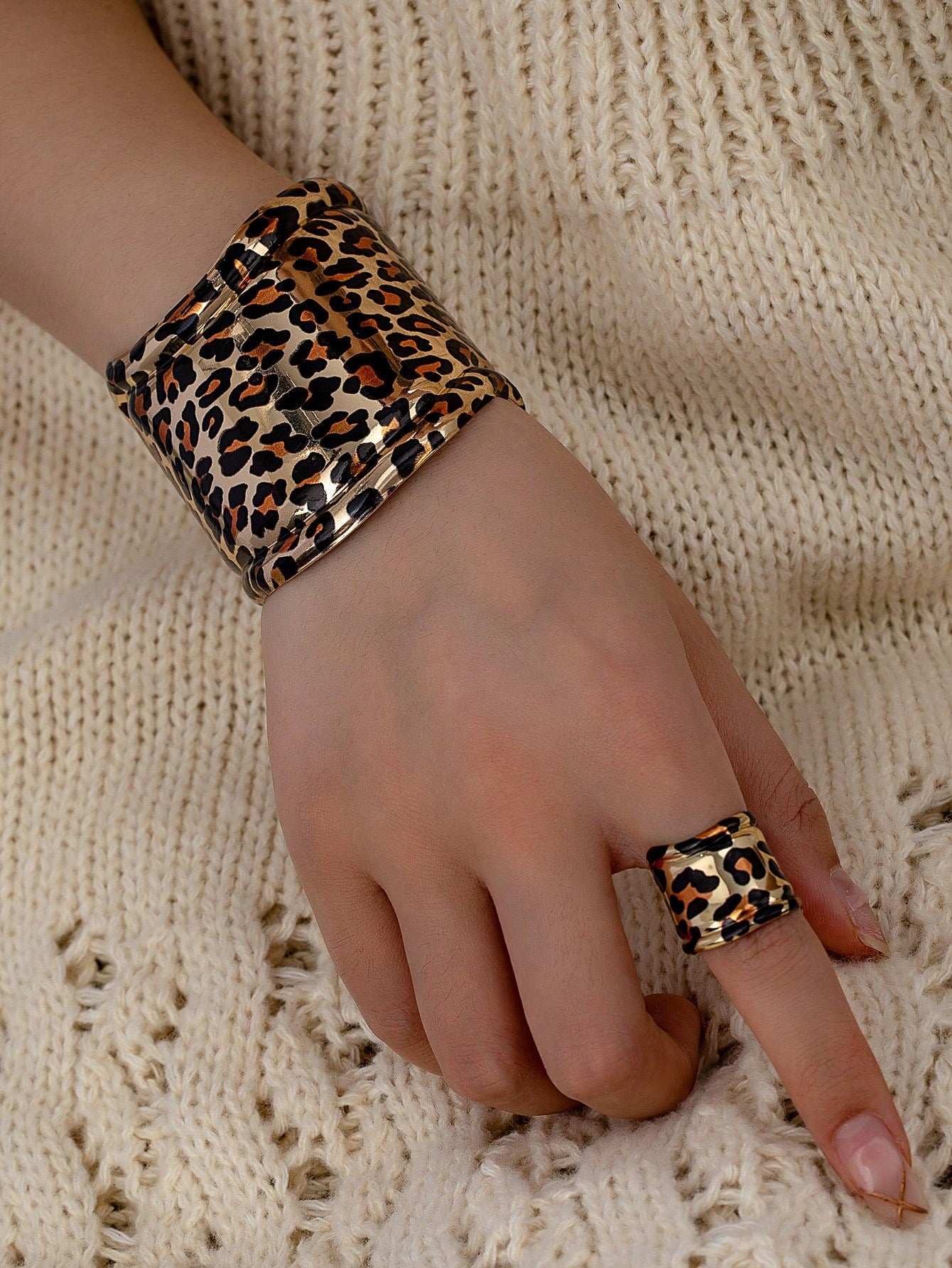 Set de bracelets et bagues étoiles de mer pour femmes