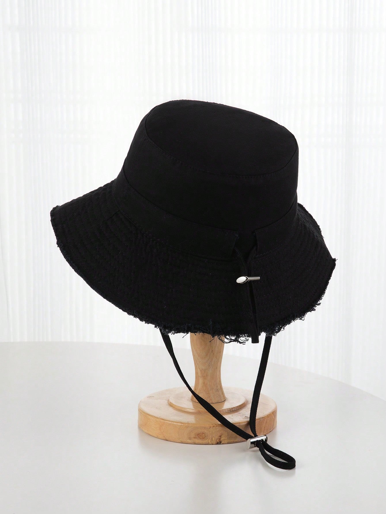 Chapeau de Seau Unisexe Y2K avec Franges