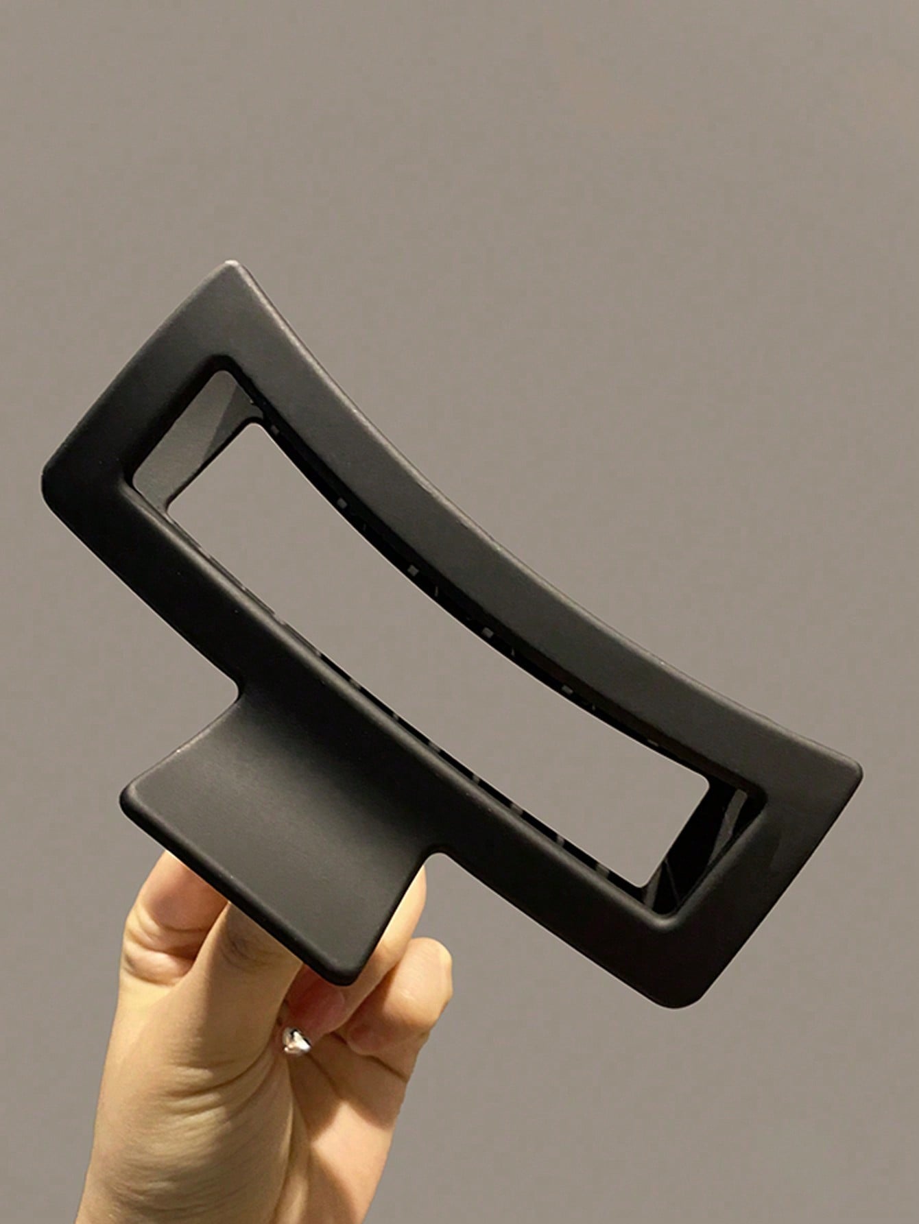Pinces à cheveux noires 11 cm - Lot de 4