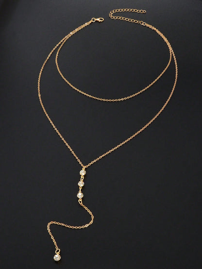 Collier strass