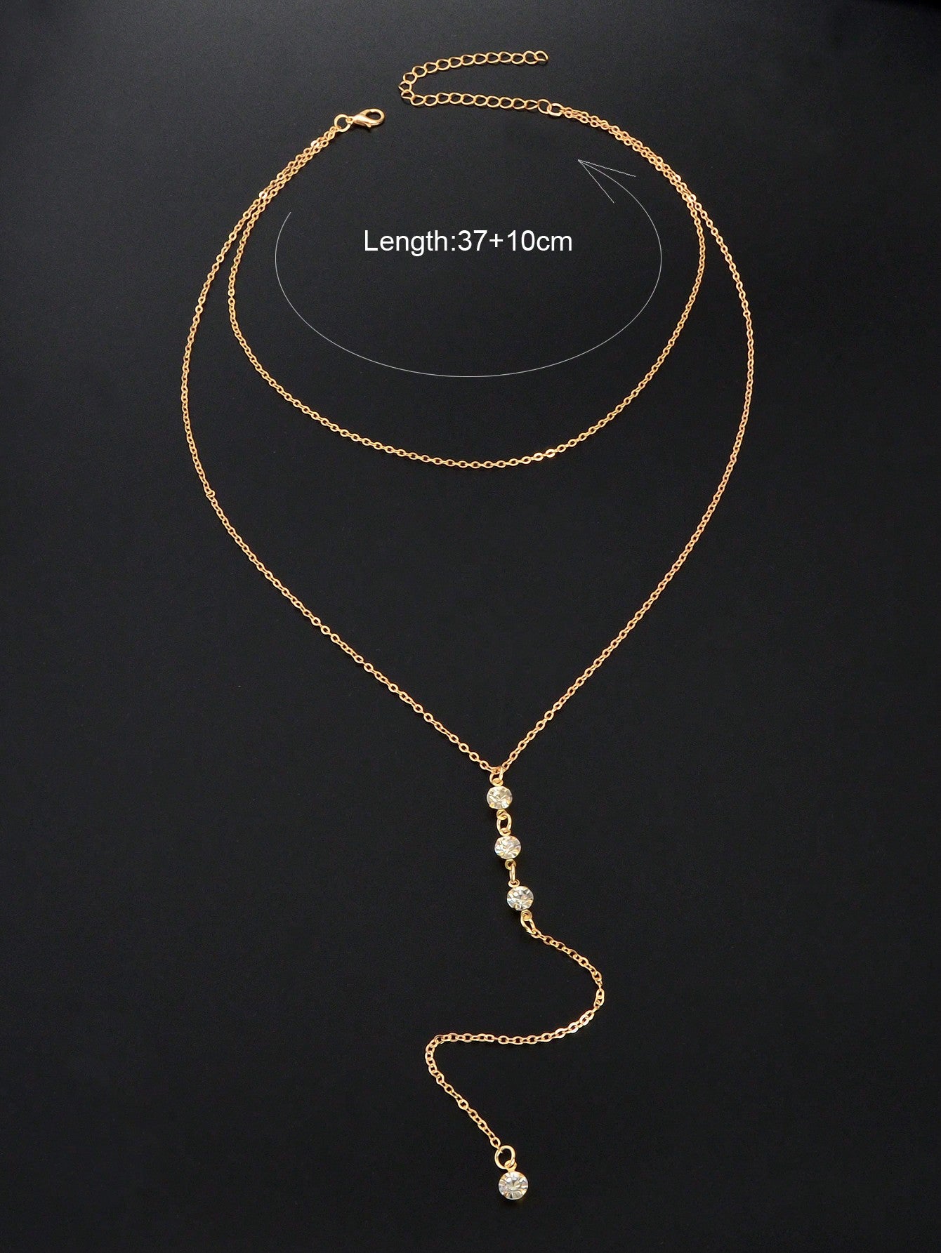 Collier strass