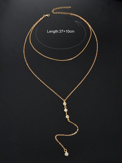 Collier strass