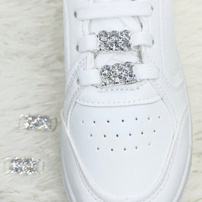 Décor chaussures 2 pièces strass perles
