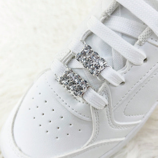 Décor chaussures 2 pièces strass perles