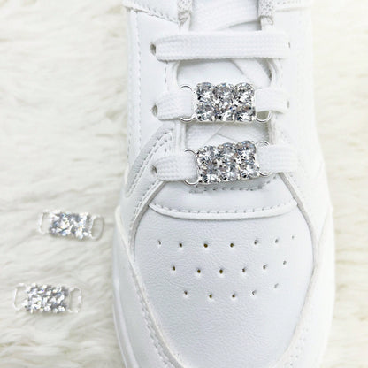 Décor chaussures 2 pièces strass perles