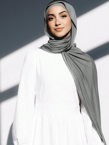 Set 2 pièces Hijab et sous-casquette modal - Léger et respirant