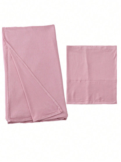 Set 2 pièces Hijab et sous-casquette modal confortable