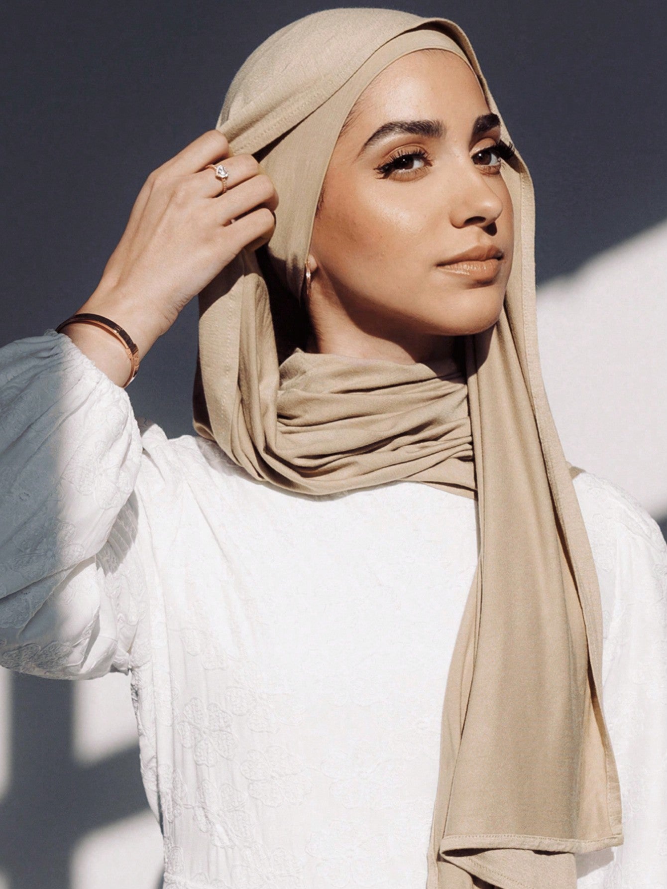 Ensemble Hijab et Sous-cap 2 pièces - Jersey Viscose Respirant