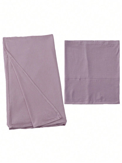 Ensemble 2 pièces hijab et sous-cap microfibre - Jersey doux et respirant