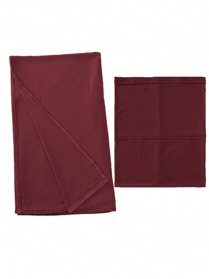 Set 2 pièces Hijab et sous-écharpe en micromodal doux