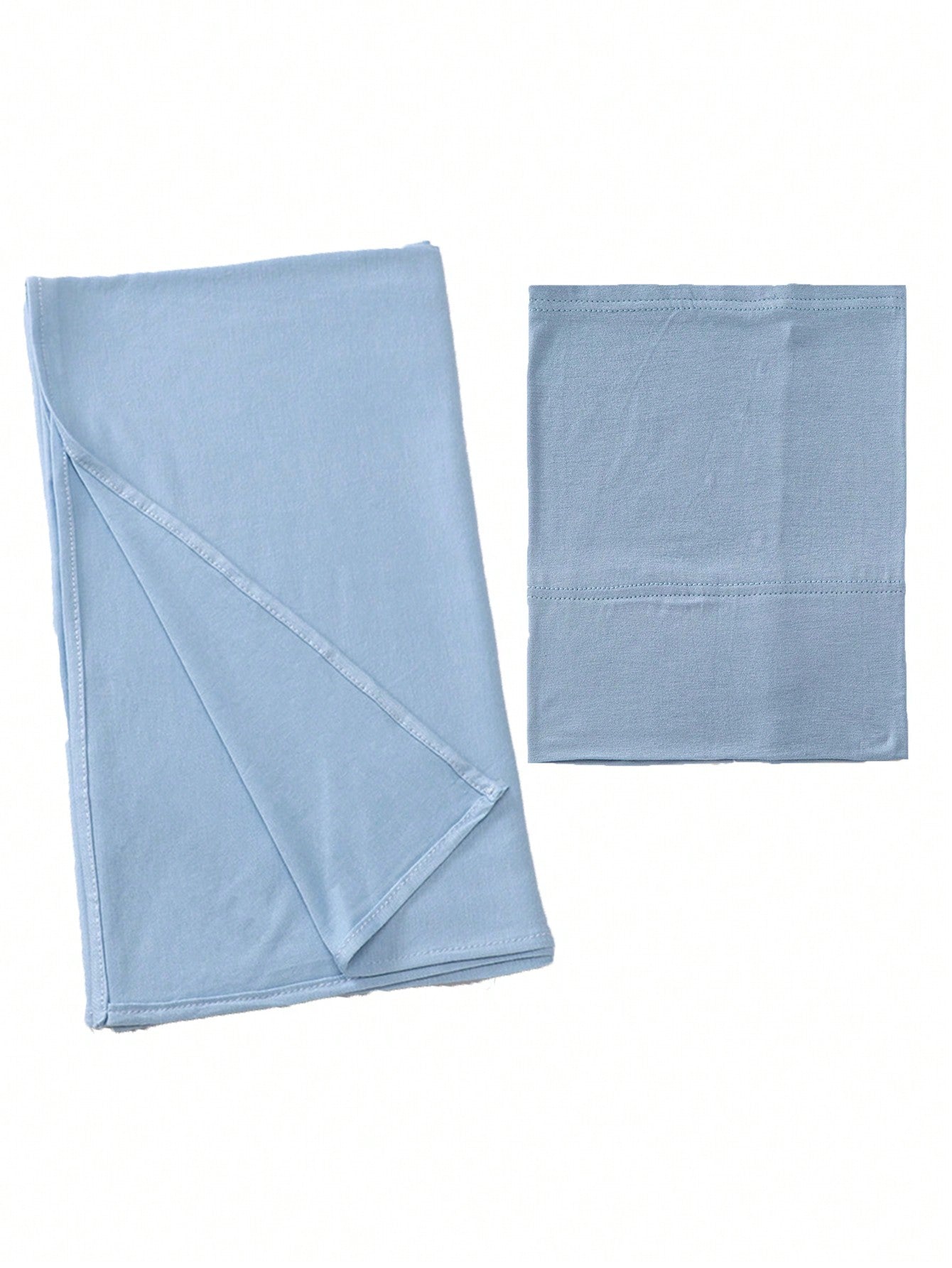 Hijab 2 pièces modal - Capuchon et foulard léger