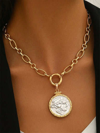 Collier cœur martelé argent, chaîne torsadée, pour femme