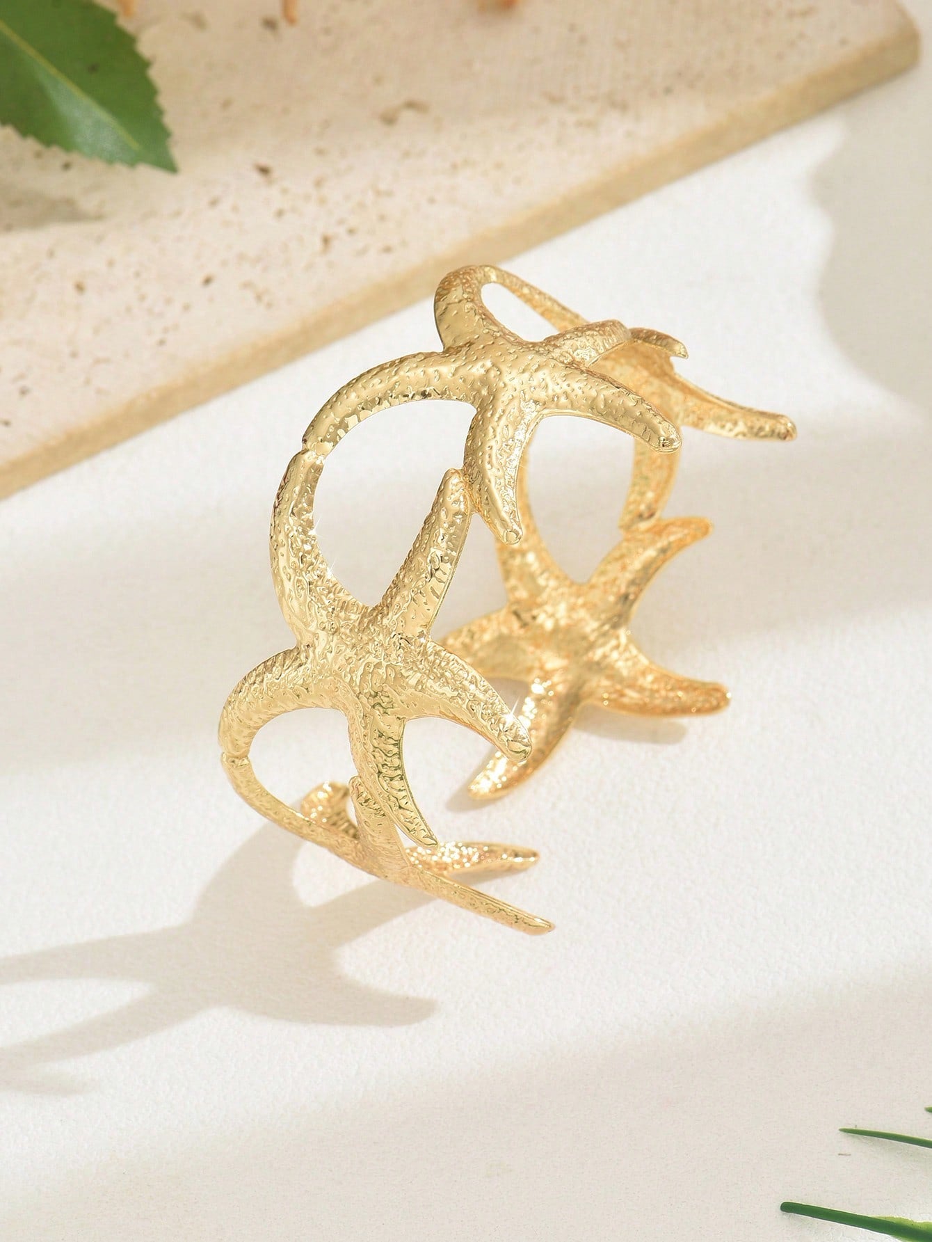 Bracelet étoile de mer creuse - Accessoire fête et vacances