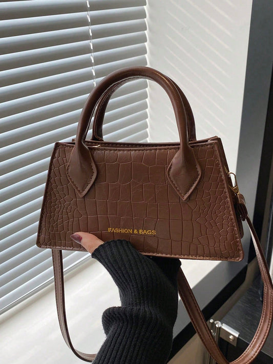 Sac bandoulière carré minimaliste pour femme