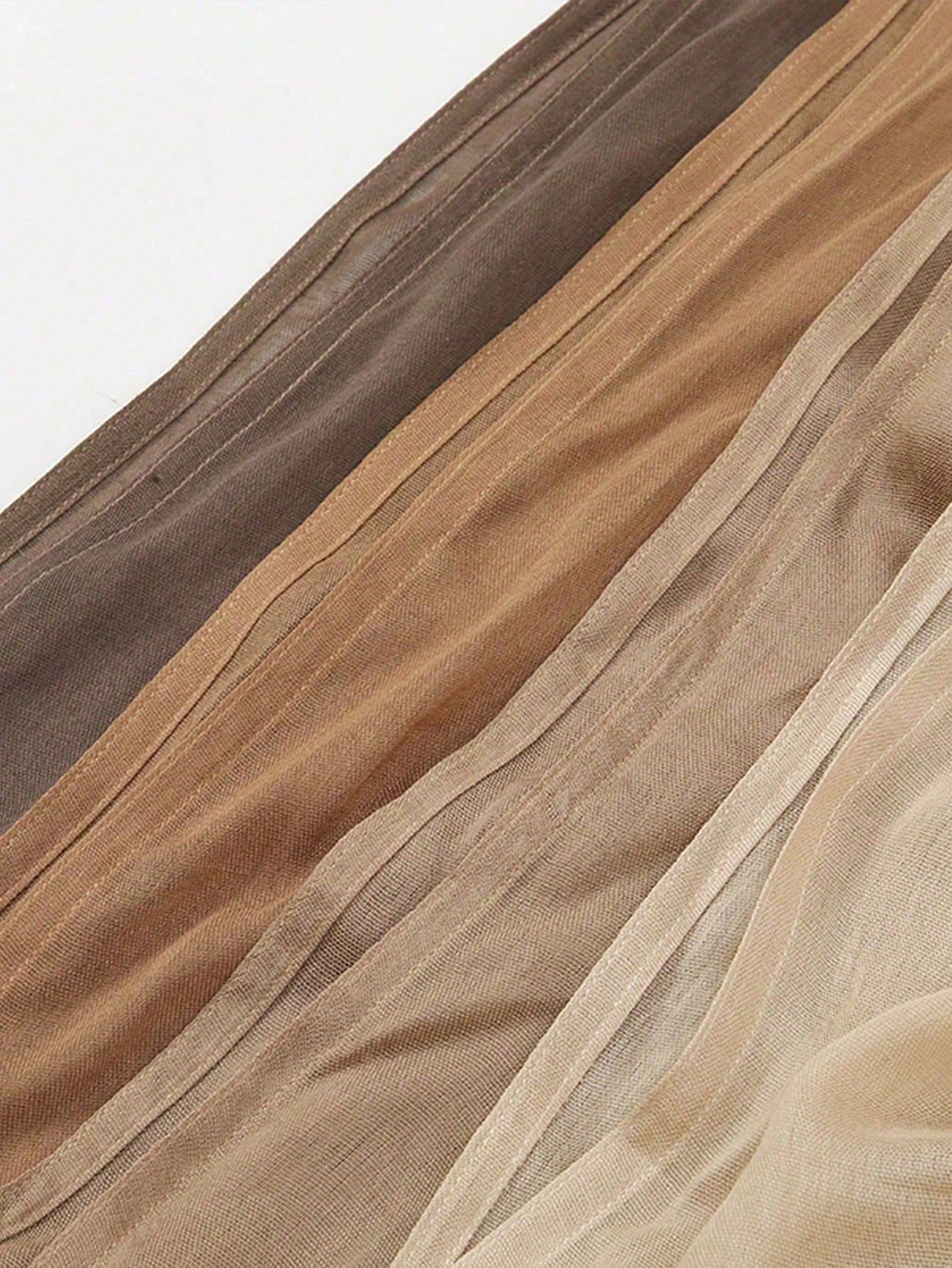 Foulard viscose femme unie, bandeau large et doux