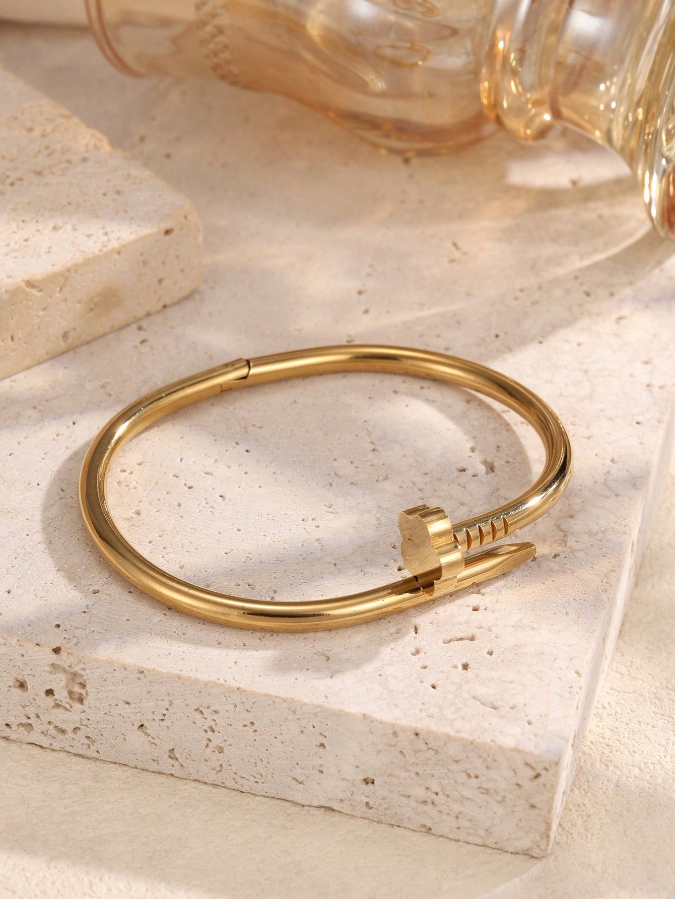 Bracelet tressé en acier inoxydable pour femme