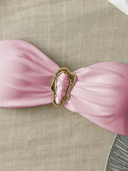 Top de bikini bandeau pour femmes