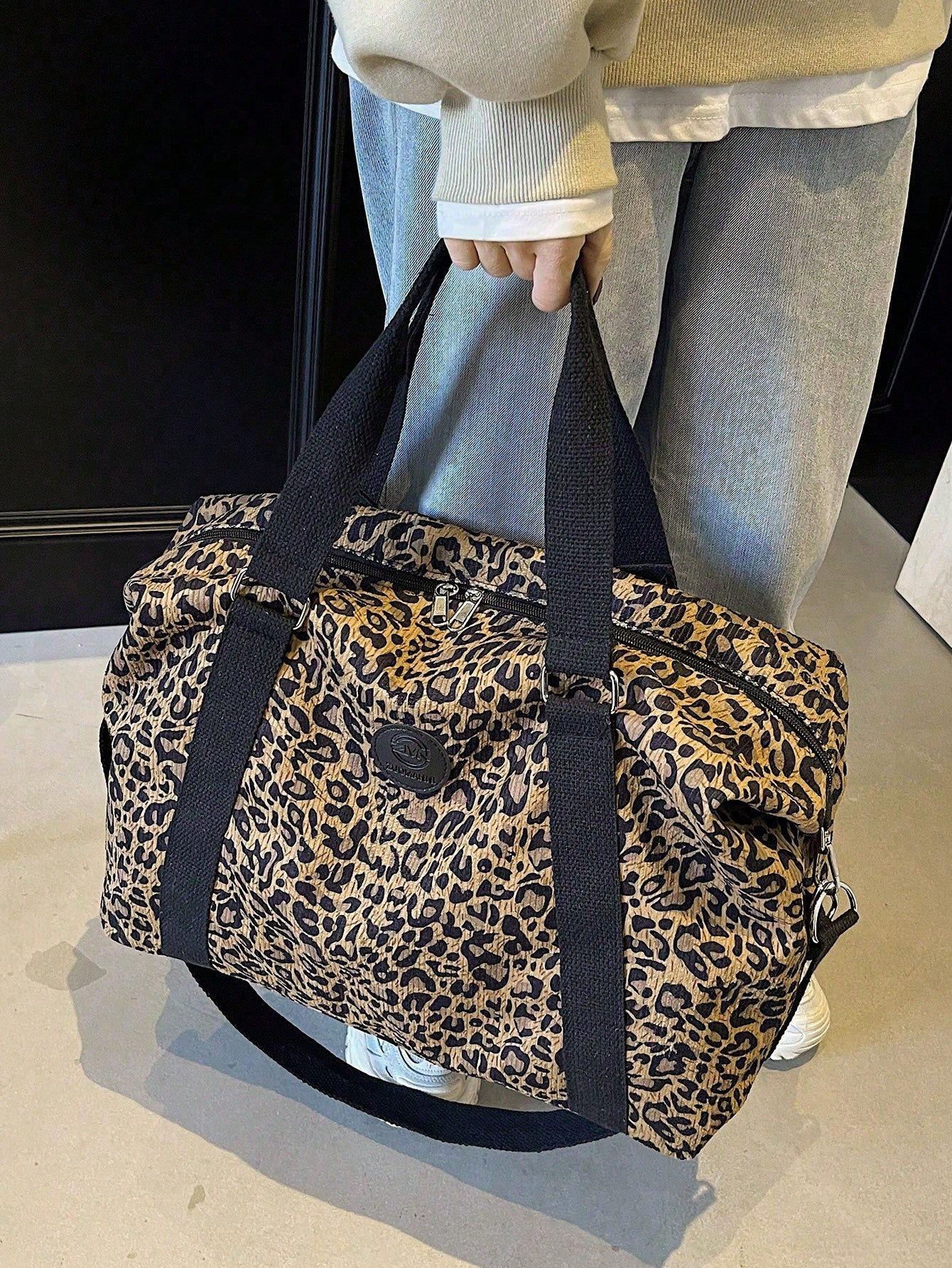 Sac de voyage pliable grande capacité en polyester léger