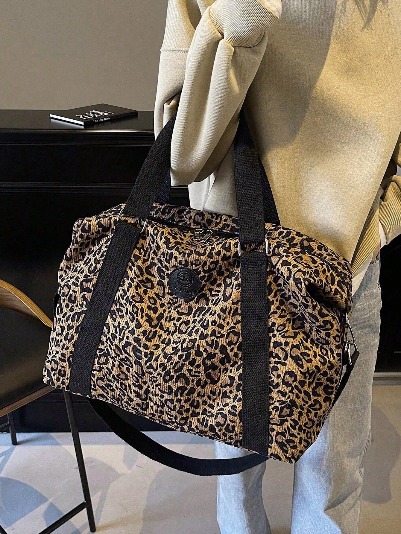 Sac de voyage pliable grande capacité en polyester léger
