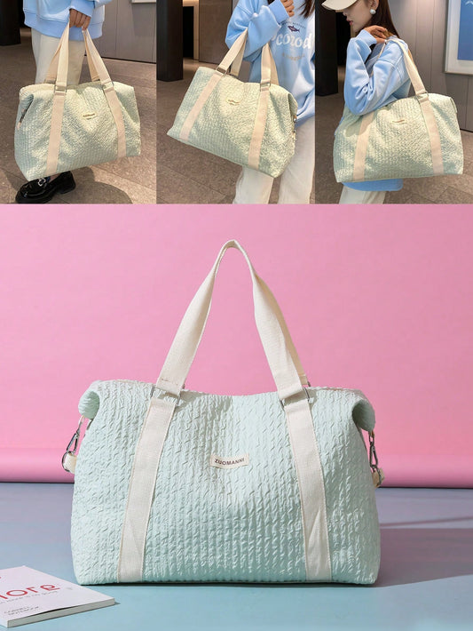 Sac de voyage pliable grande capacité léger en polyester