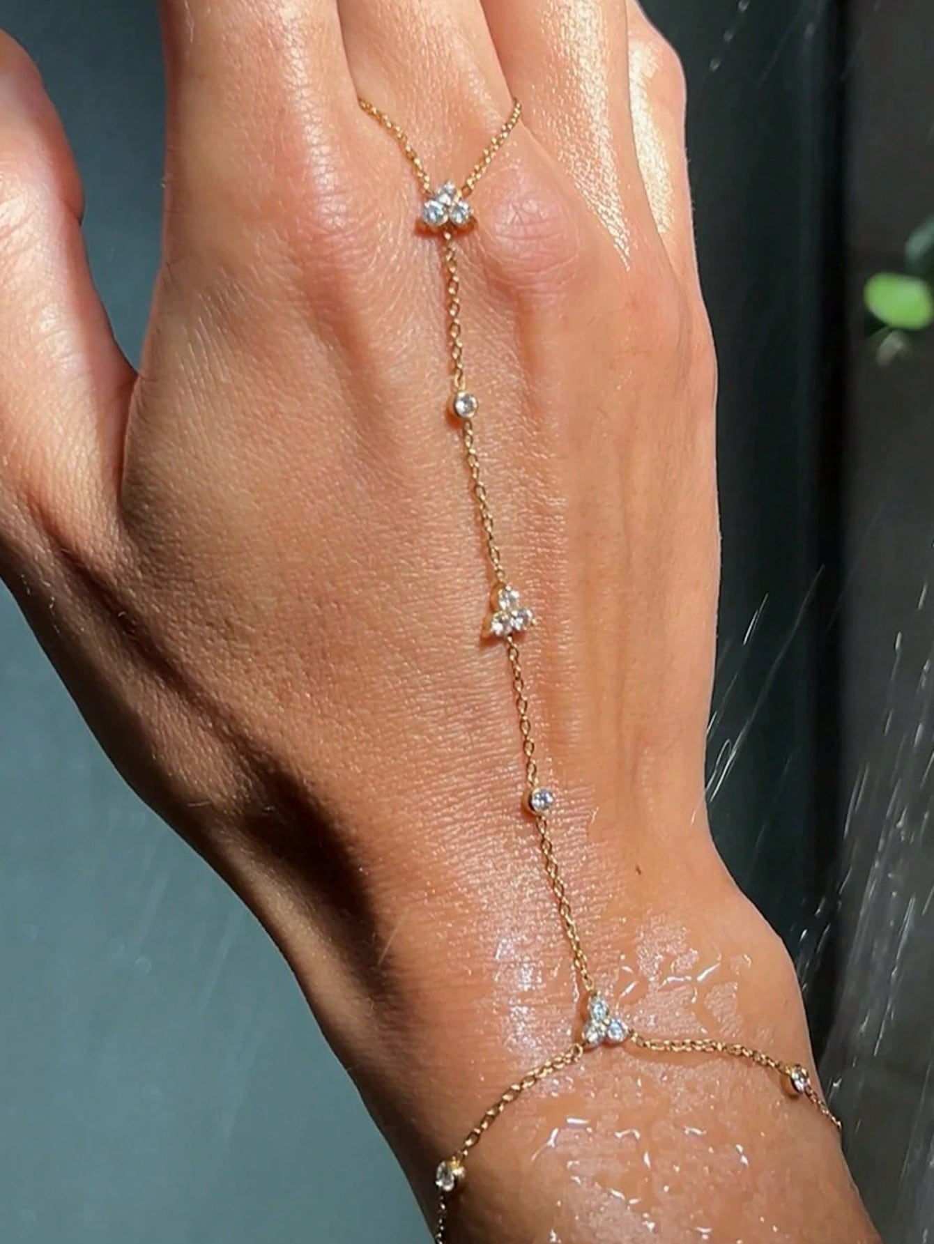 Bague femme argent fleur lotus zircone