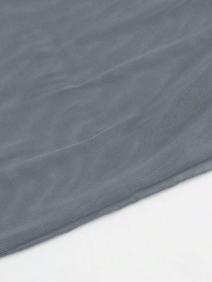 Jupe cache-maillot asymétrique à nœud avant