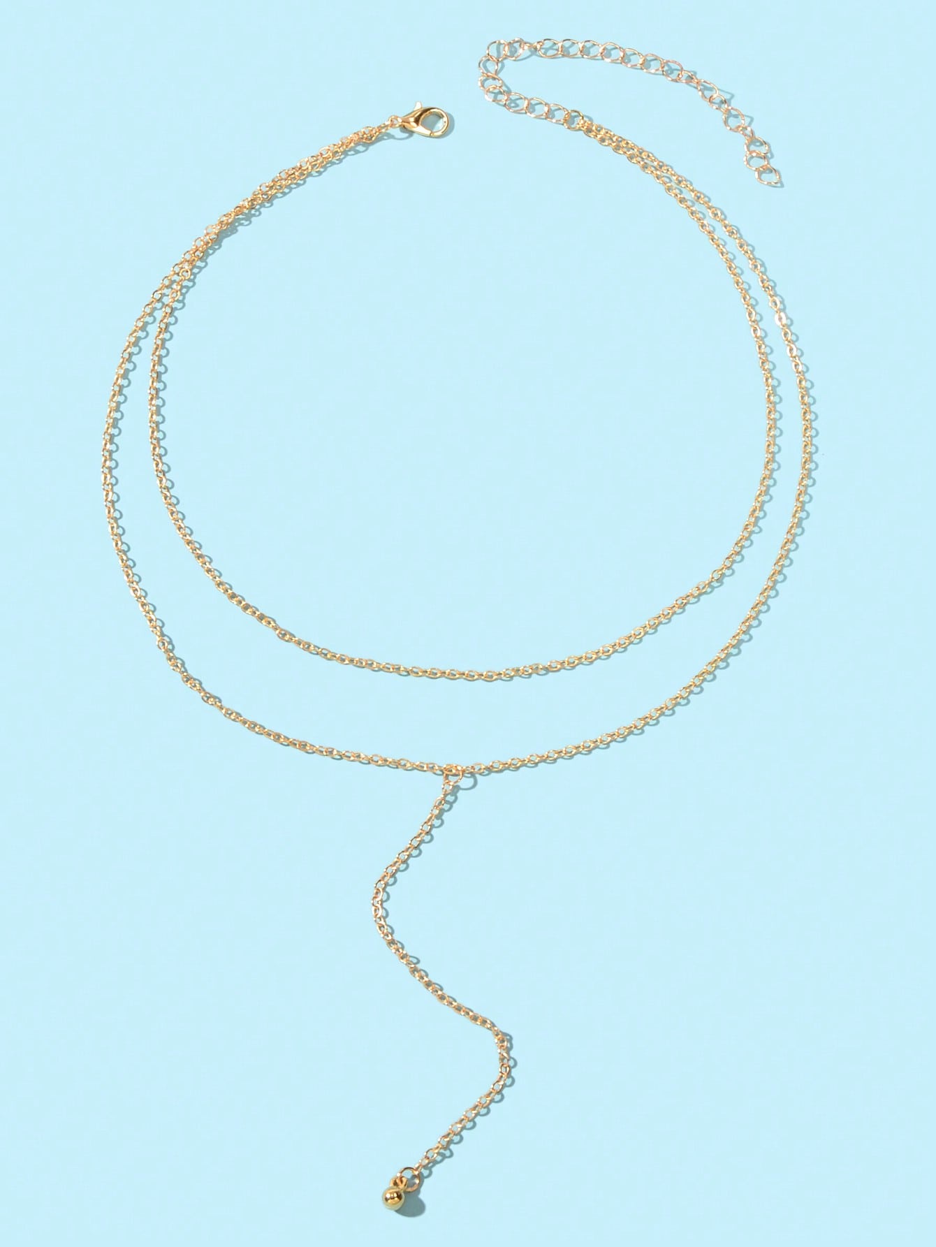Collier multicouche perles plaqué or - Cadeau féminin